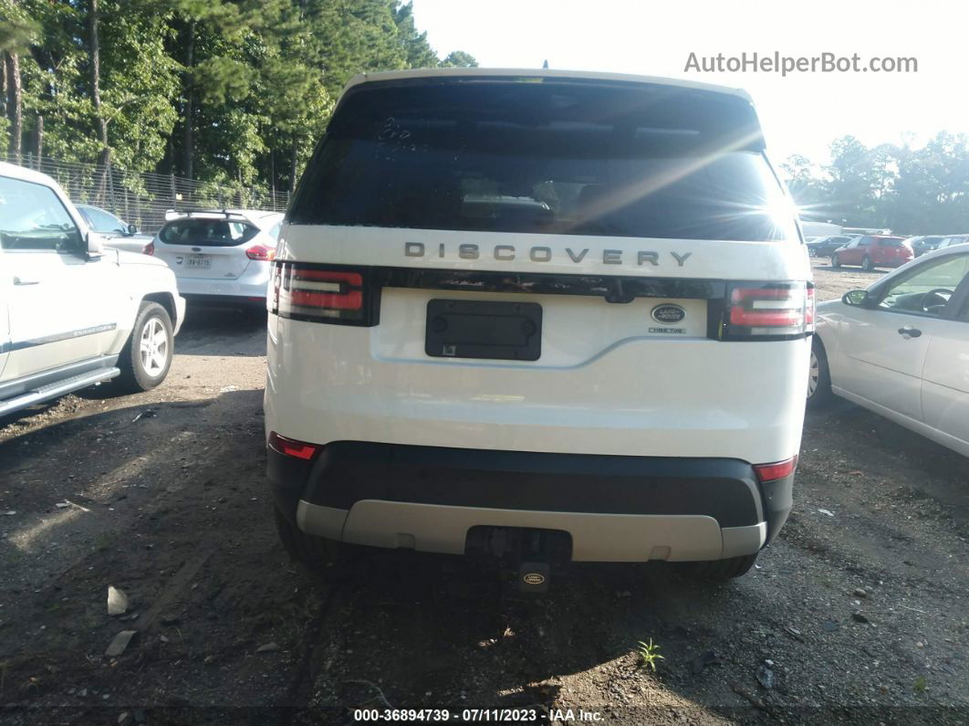 2019 Land Rover Discovery Hse White vin: SALRR2RK4KA088005