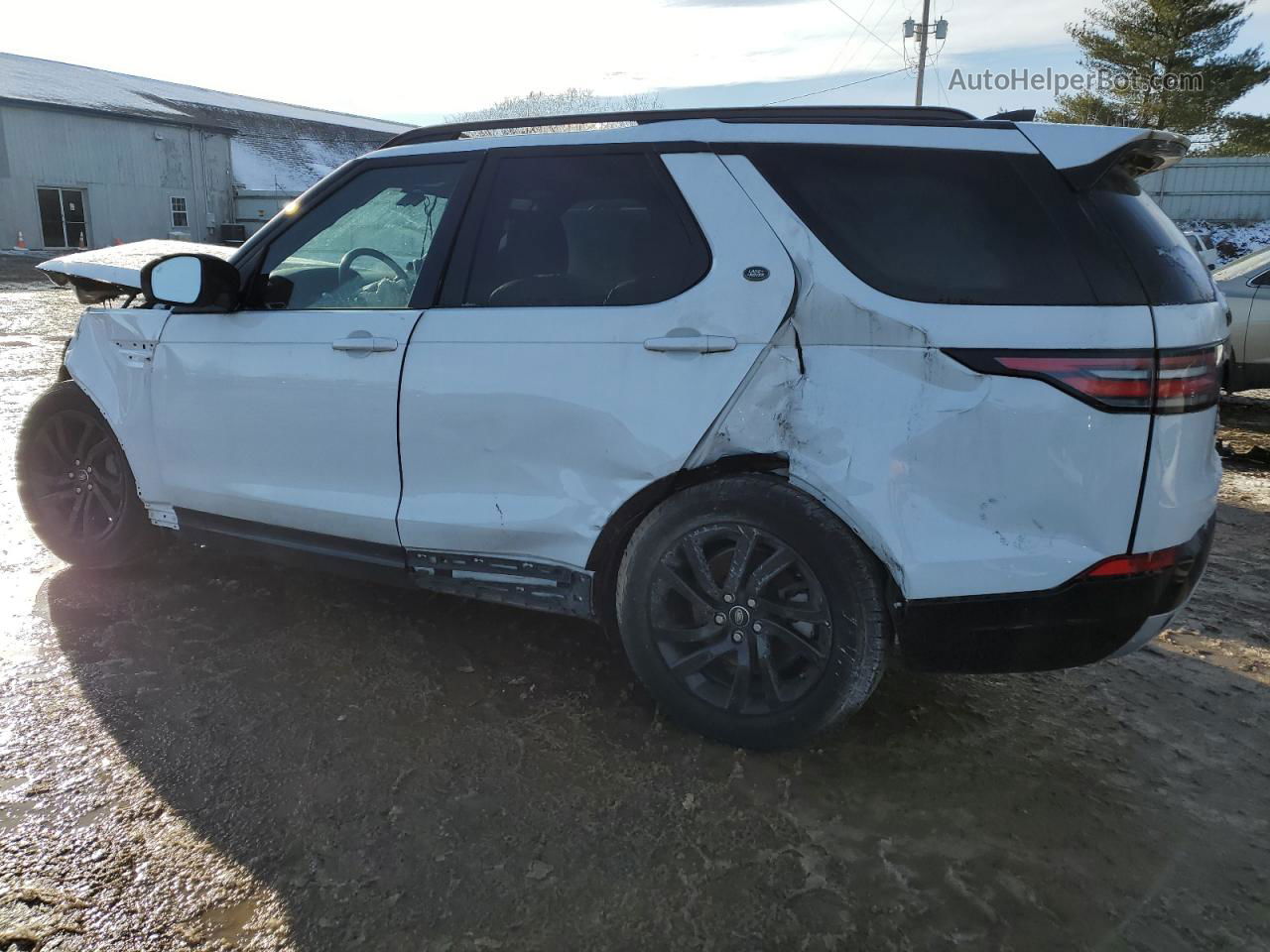 2019 Land Rover Discovery Hse White vin: SALRR2RV1K2402083