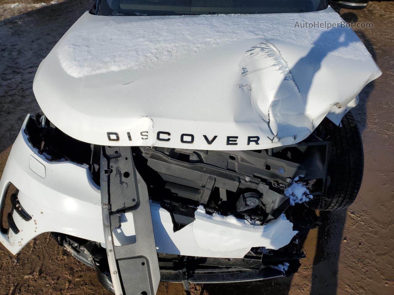 2019 Land Rover Discovery Hse White vin: SALRR2RV1K2402083