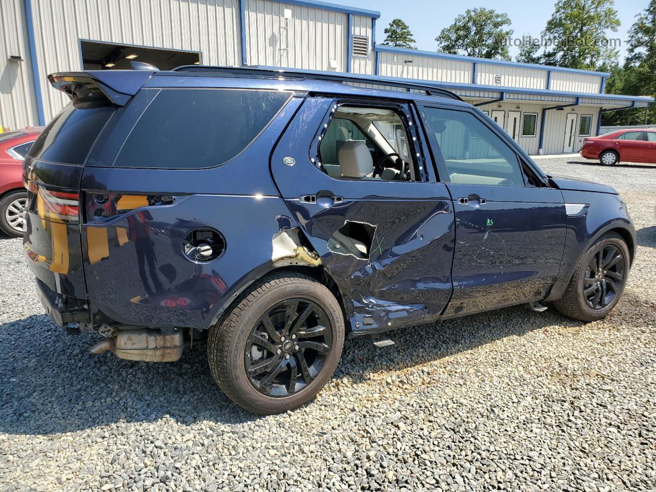 2019 Land Rover Discovery Hse Blue vin: SALRR2RV1KA083550