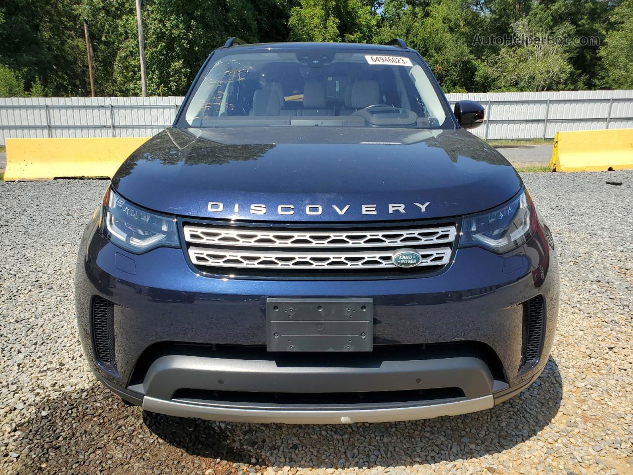 2019 Land Rover Discovery Hse Blue vin: SALRR2RV1KA083550