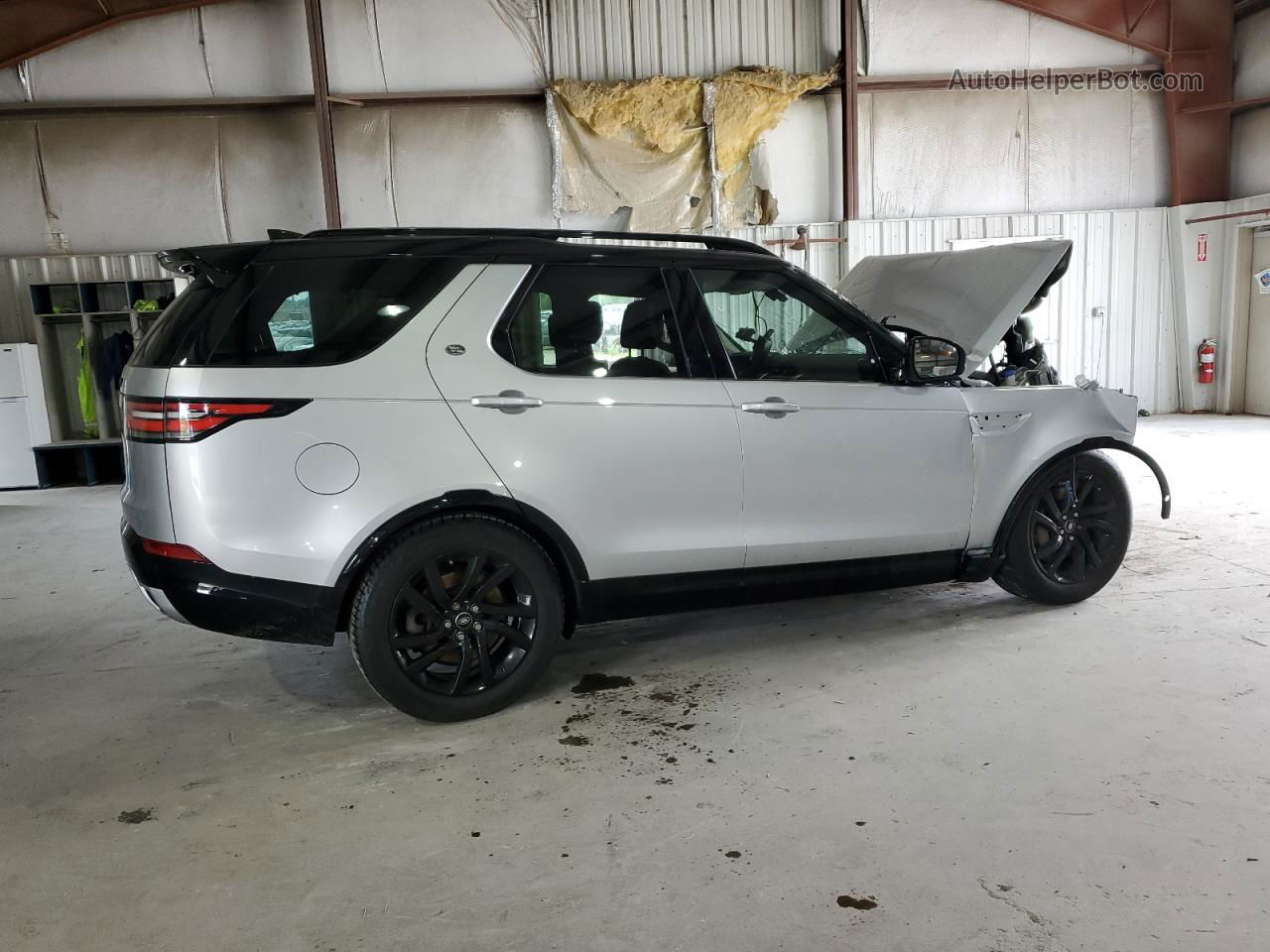 2019 Land Rover Discovery Hse Серебряный vin: SALRR2RV3K2400965