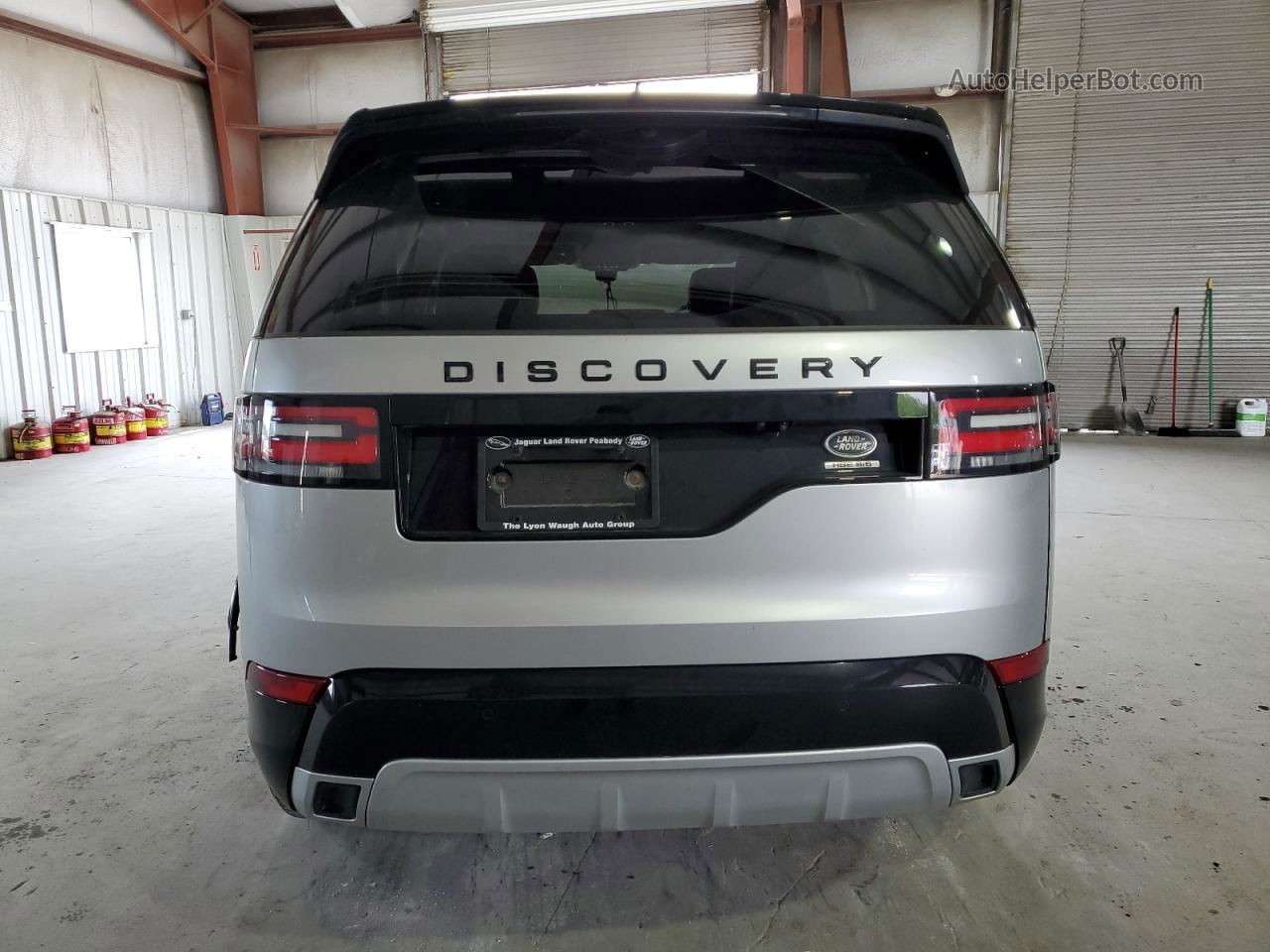 2019 Land Rover Discovery Hse Серебряный vin: SALRR2RV3K2400965