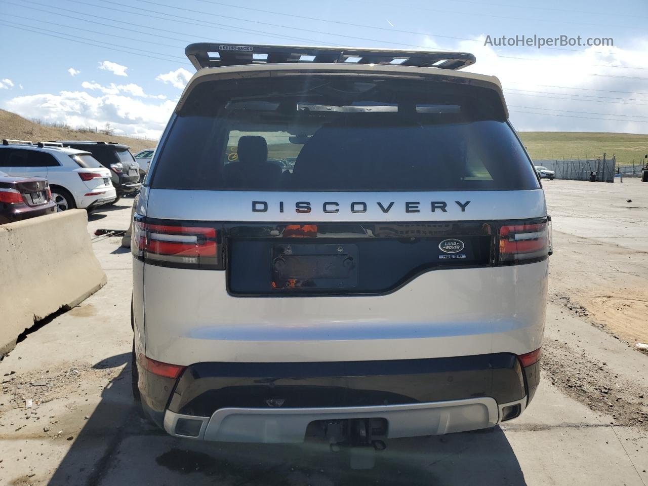 2019 Land Rover Discovery Hse Серебряный vin: SALRR2RV3K2402179
