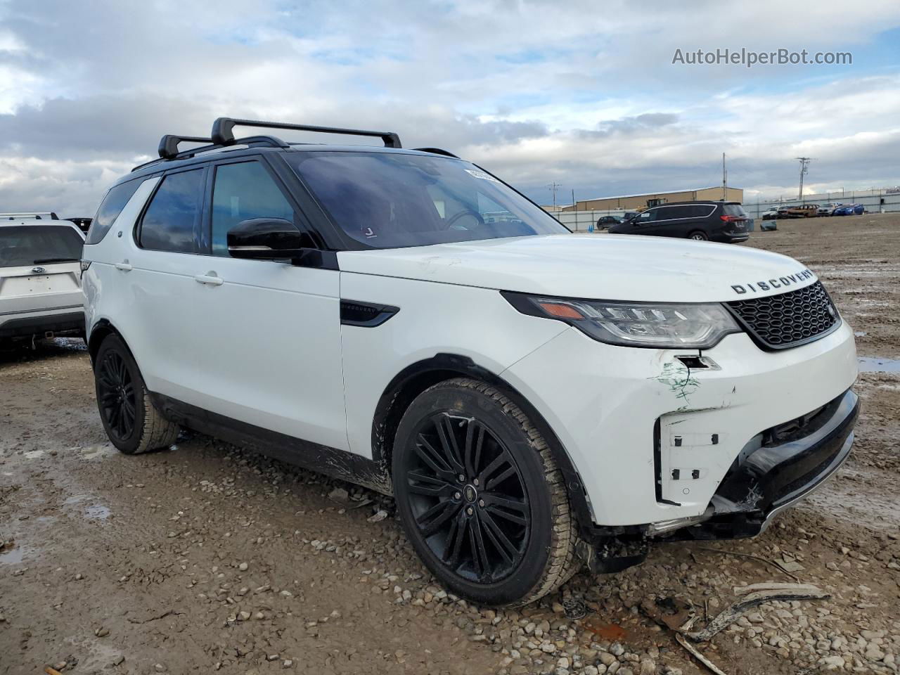 2019 Land Rover Discovery Hse White vin: SALRR2RV3K2413411