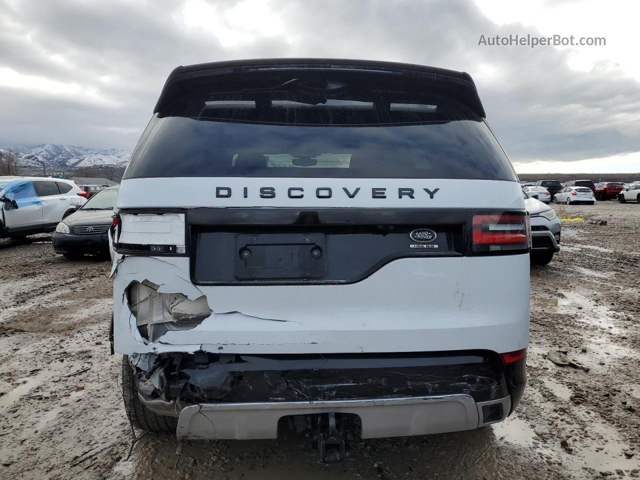 2019 Land Rover Discovery Hse White vin: SALRR2RV3K2413411