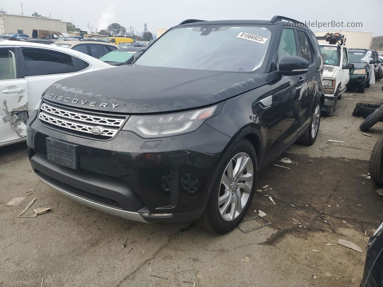 2019 Land Rover Discovery Hse Black vin: SALRR2RV3KA095439