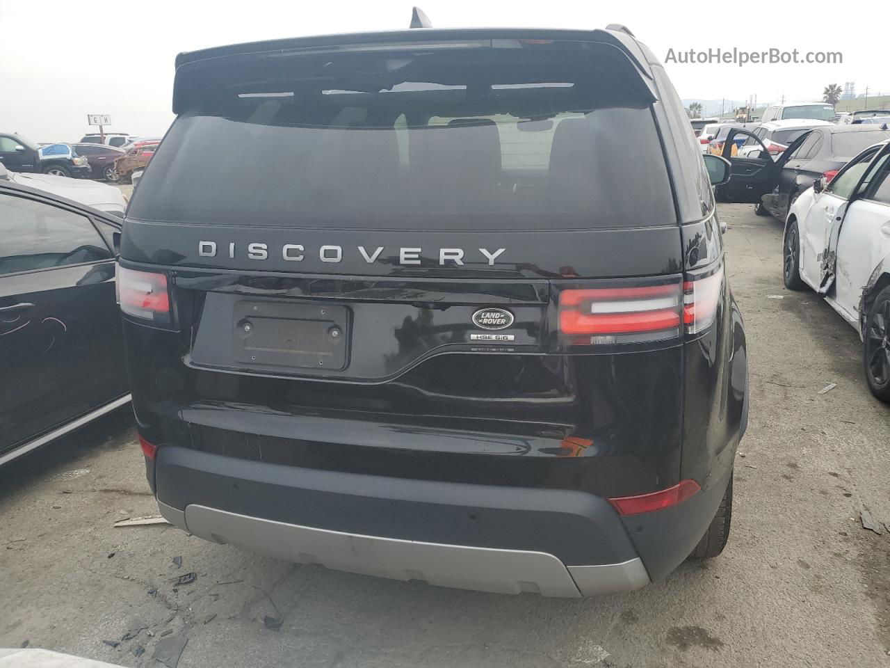 2019 Land Rover Discovery Hse Black vin: SALRR2RV3KA095439