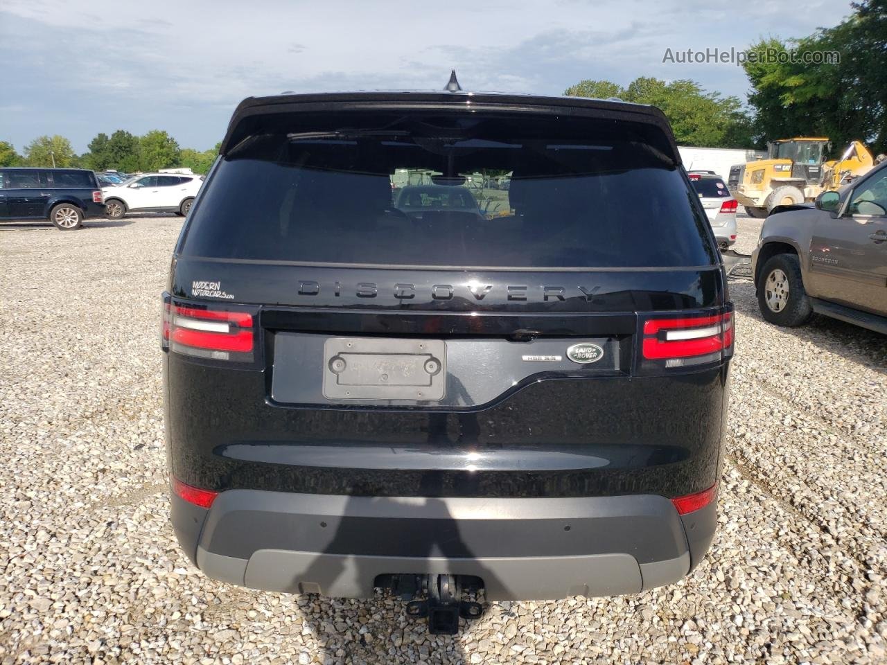 2019 Land Rover Discovery Hse Черный vin: SALRR2RV7K2410866