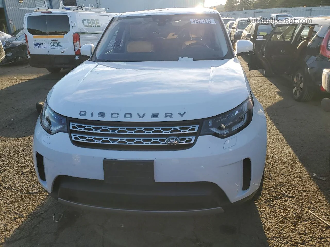 2019 Land Rover Discovery Hse Белый vin: SALRR2RV8K2400301