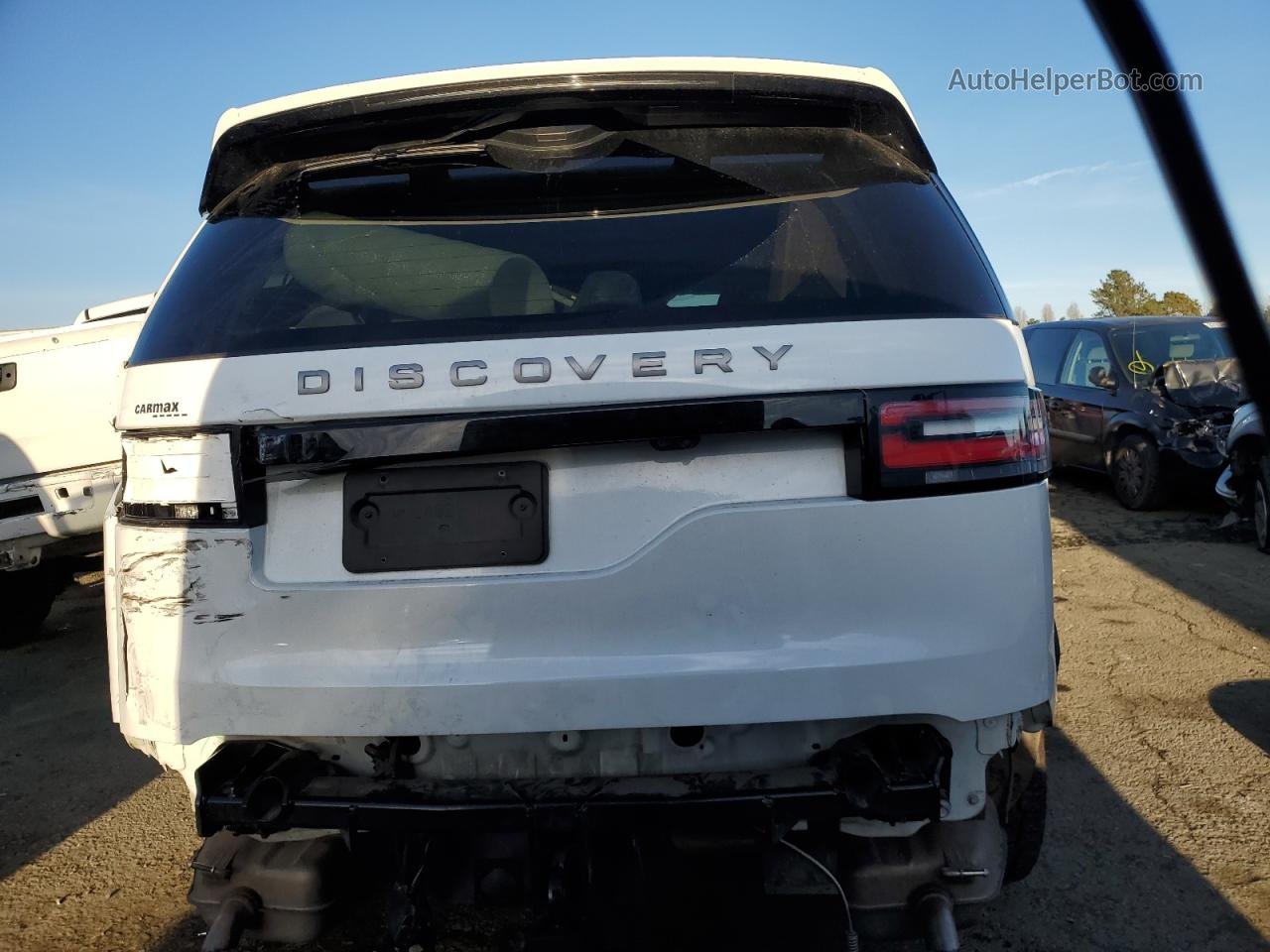 2019 Land Rover Discovery Hse White vin: SALRR2RV8K2400301
