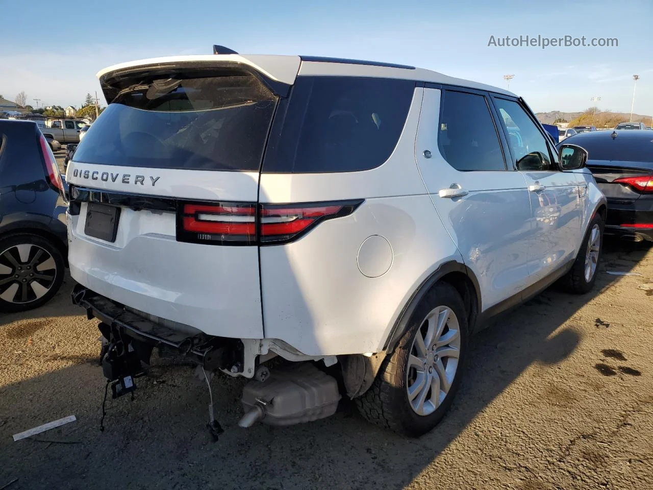 2019 Land Rover Discovery Hse White vin: SALRR2RV8K2400301