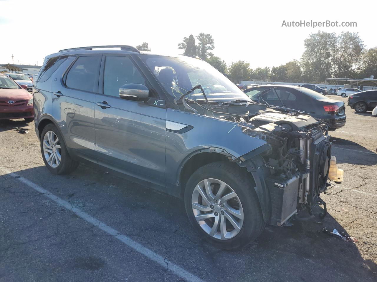 2019 Land Rover Discovery Hse Blue vin: SALRR2RV8K2412772