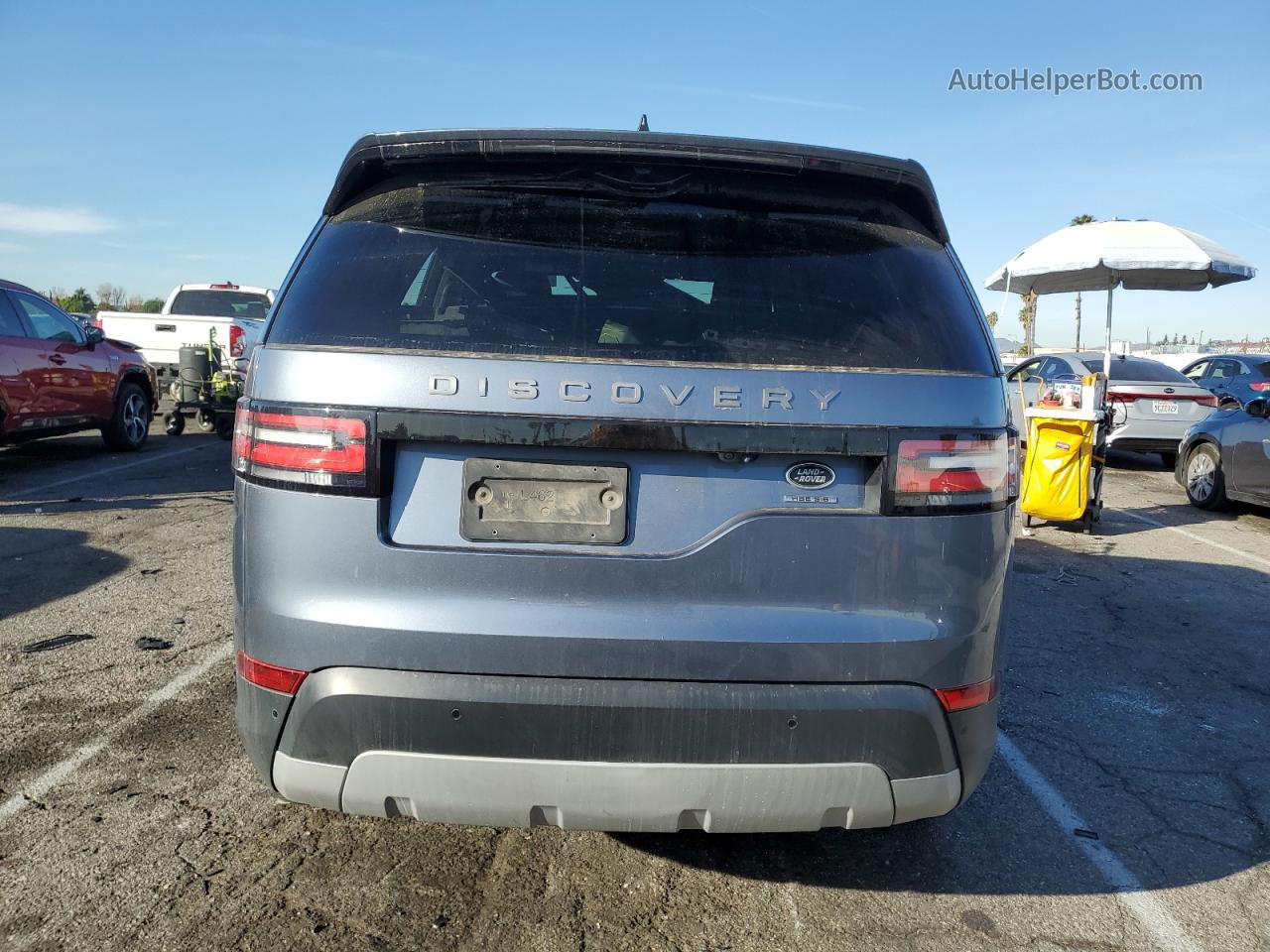 2019 Land Rover Discovery Hse Blue vin: SALRR2RV8K2412772