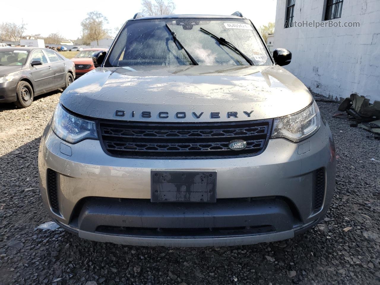 2019 Land Rover Discovery Hse Gray vin: SALRR2RVXK2401689