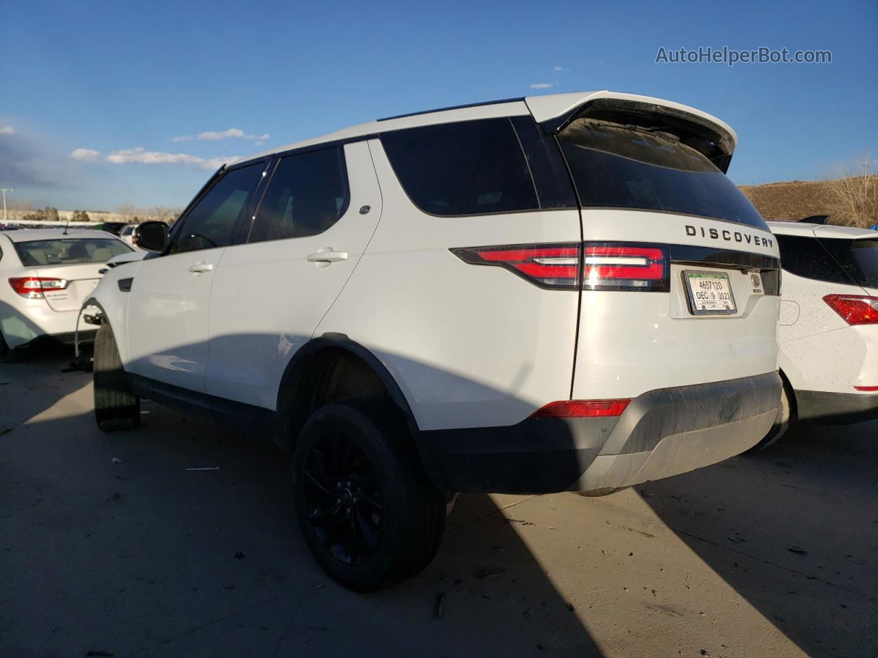 2019 Land Rover Discovery Hse Luxury White vin: SALRT2RK1KA080834