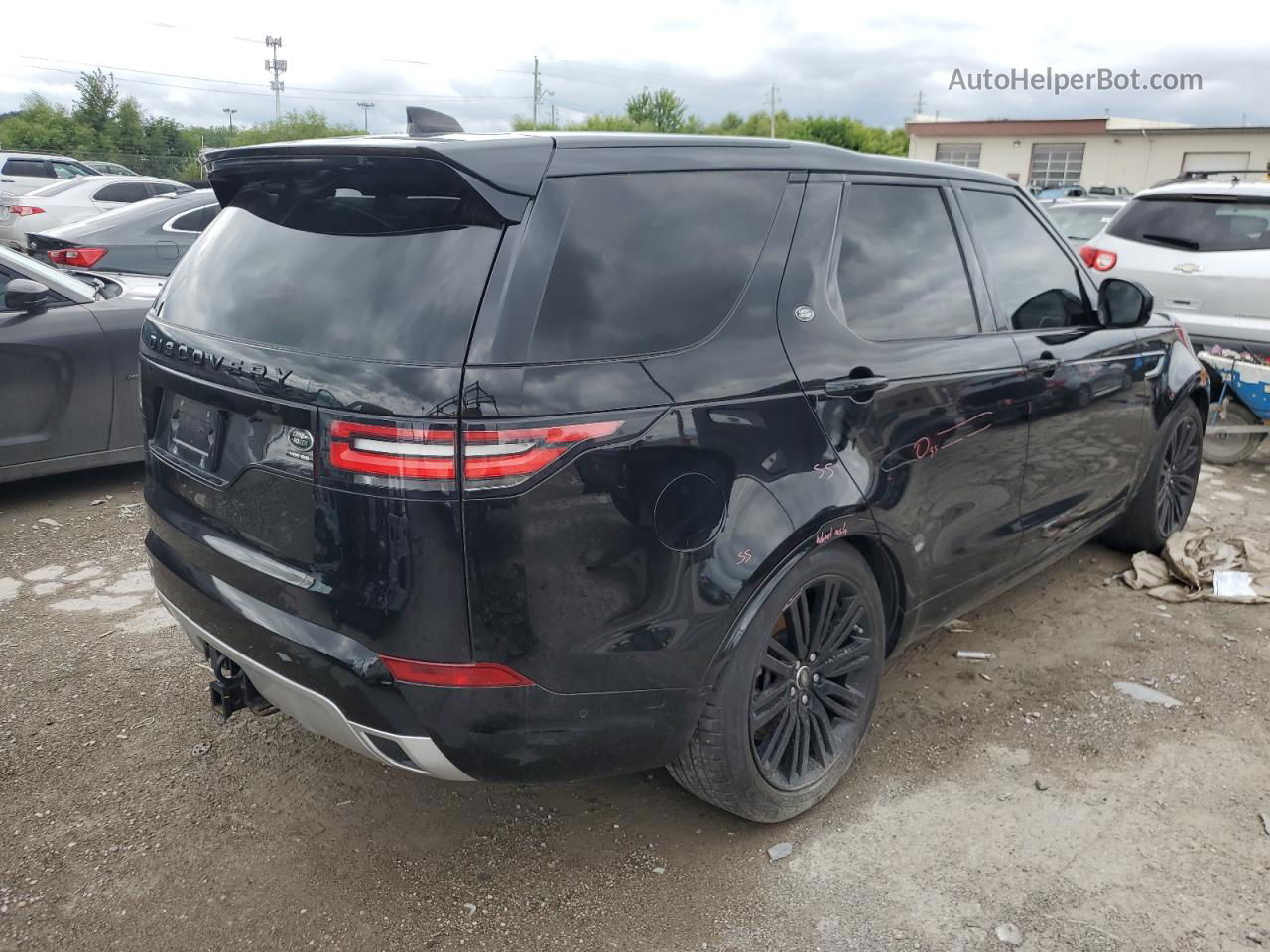 2019 Land Rover Discovery Hse Luxury Black vin: SALRT2RV1K2406345