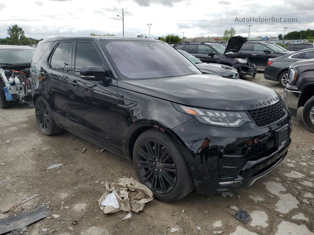 2019 Land Rover Discovery Hse Luxury Black vin: SALRT2RV1K2406345