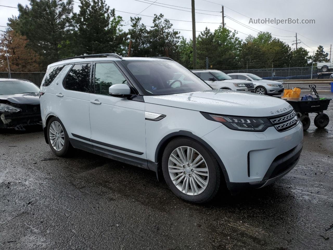 2019 Land Rover Discovery Hse Luxury Белый vin: SALRT2RV2KA086507