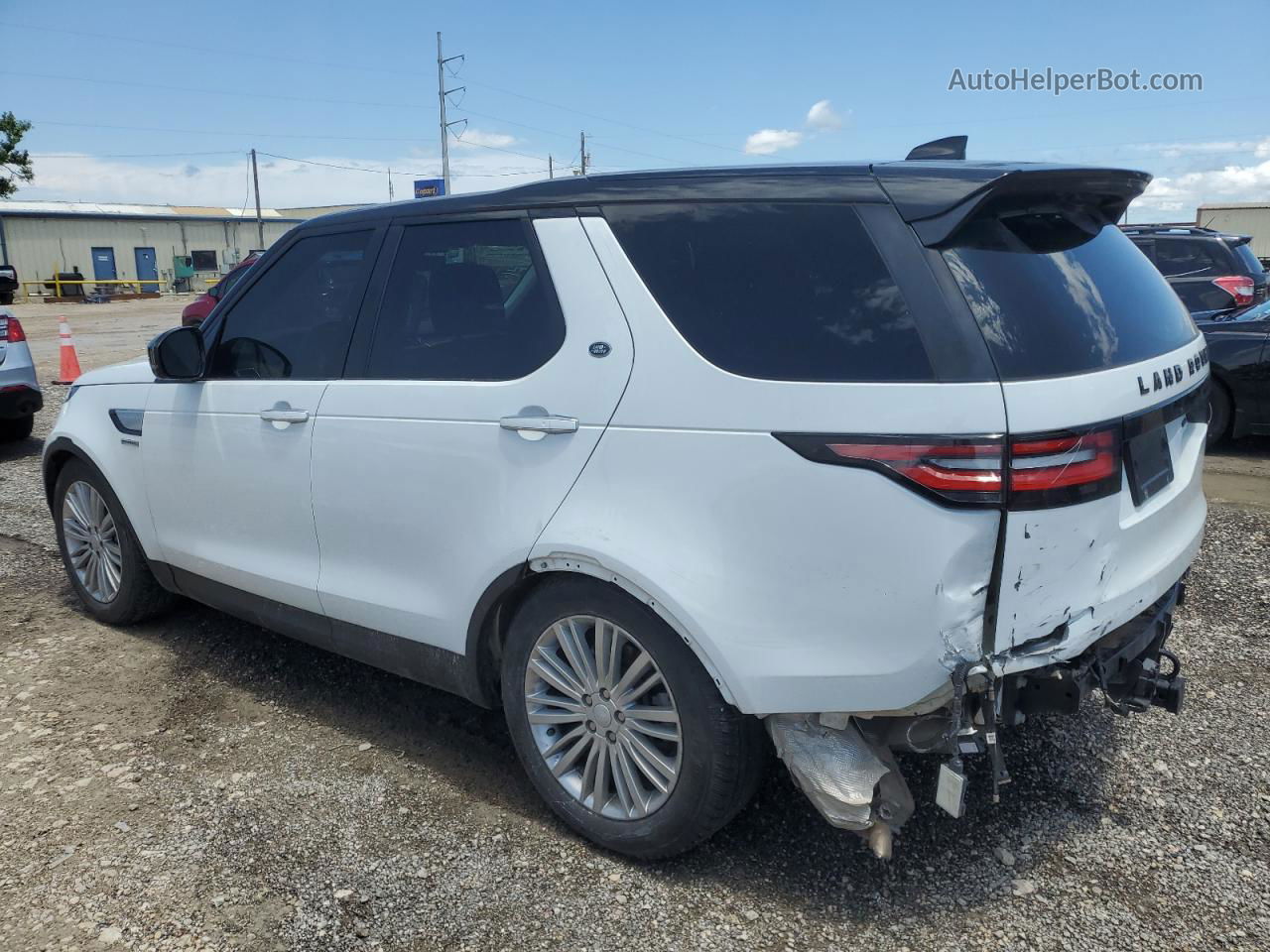 2019 Land Rover Discovery Hse Luxury White vin: SALRT2RV3K2407139