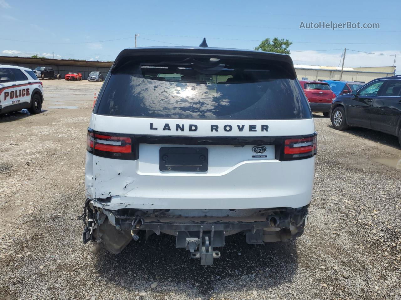 2019 Land Rover Discovery Hse Luxury White vin: SALRT2RV3K2407139