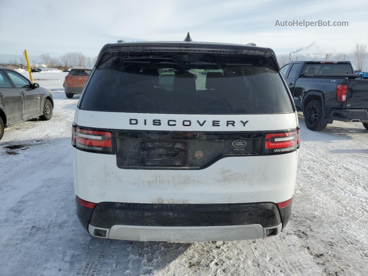 2019 Land Rover Discovery Hse Luxury White vin: SALRT2RV3K2413782