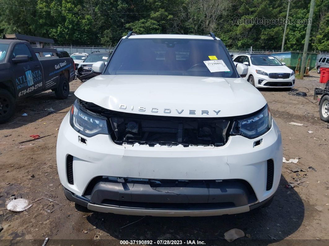 2019 Land Rover Discovery Hse Luxury White vin: SALRT2RV4K2400412