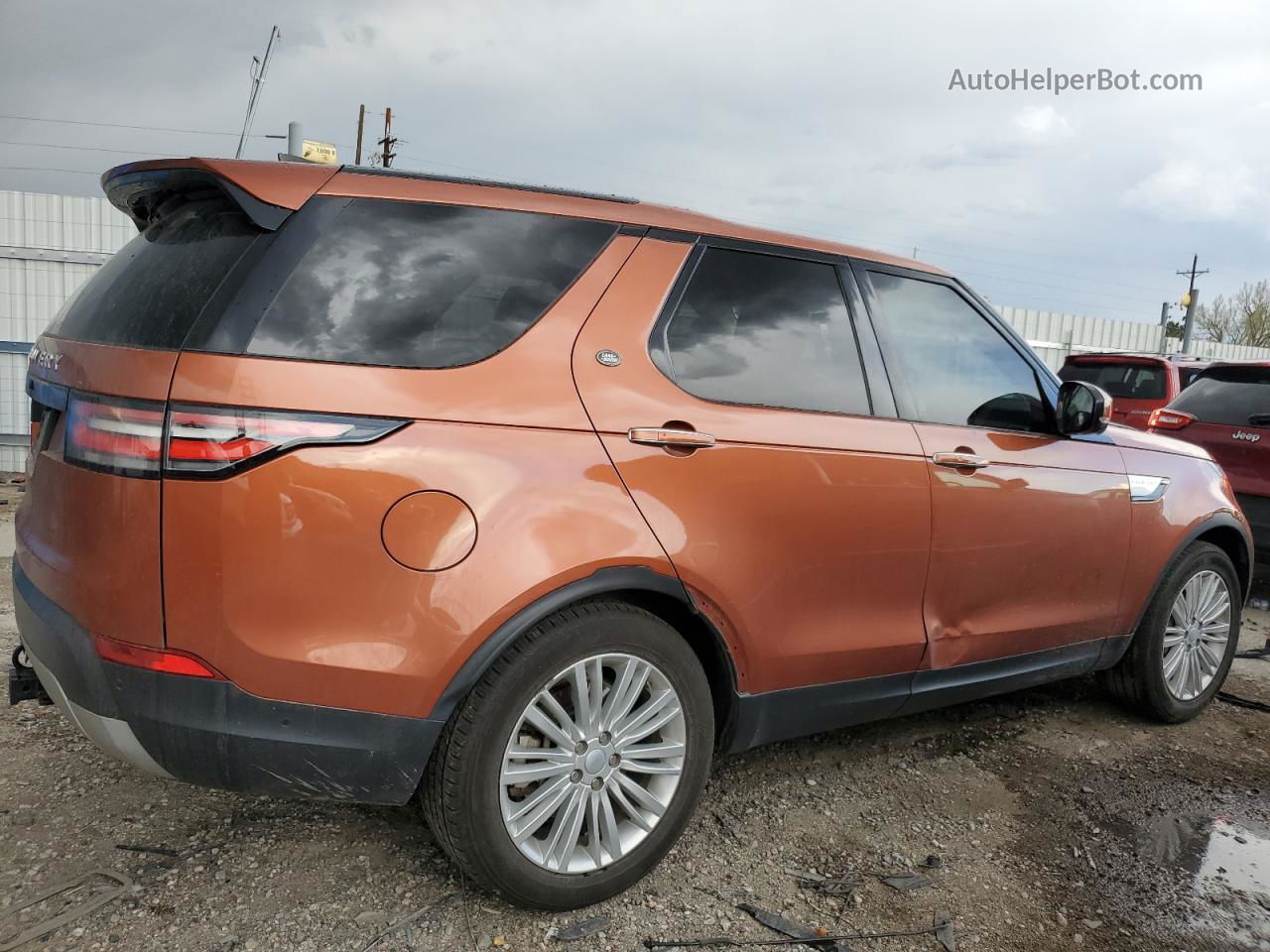 2019 Land Rover Discovery Hse Luxury Orange vin: SALRT2RV5K2413587