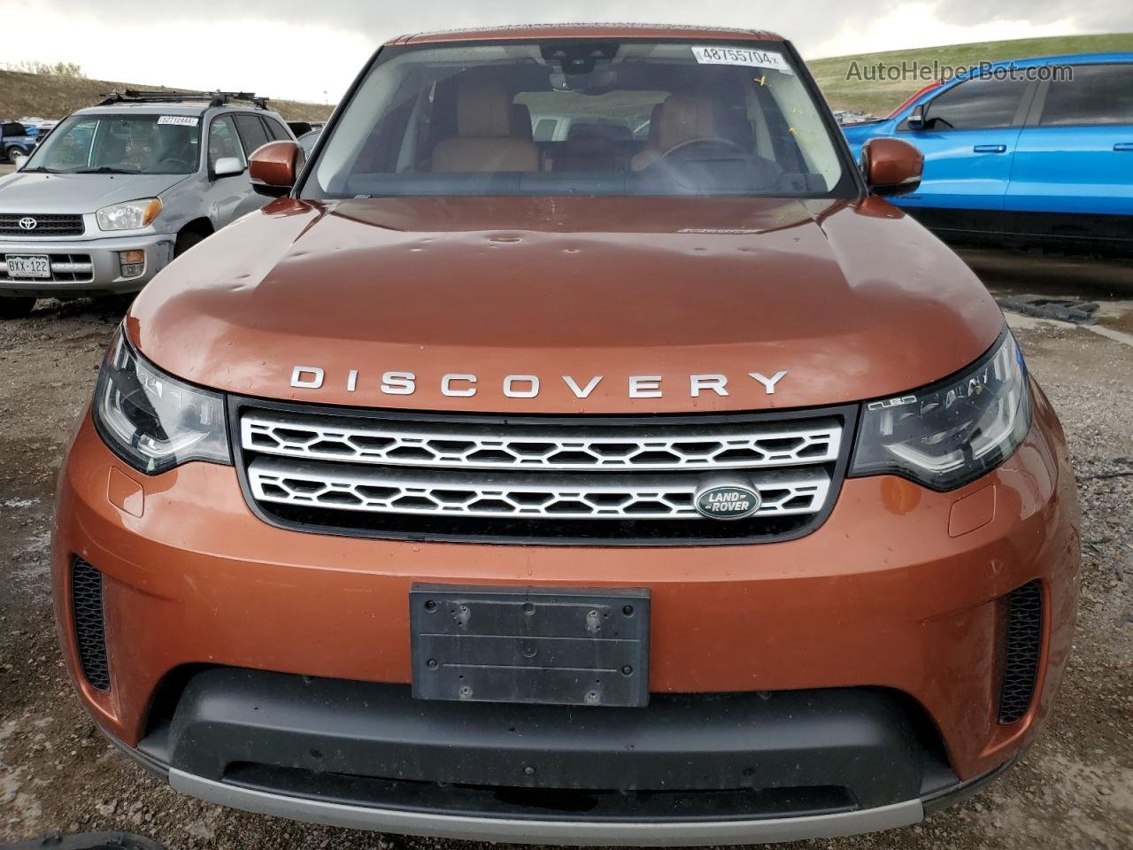 2019 Land Rover Discovery Hse Luxury Orange vin: SALRT2RV5K2413587