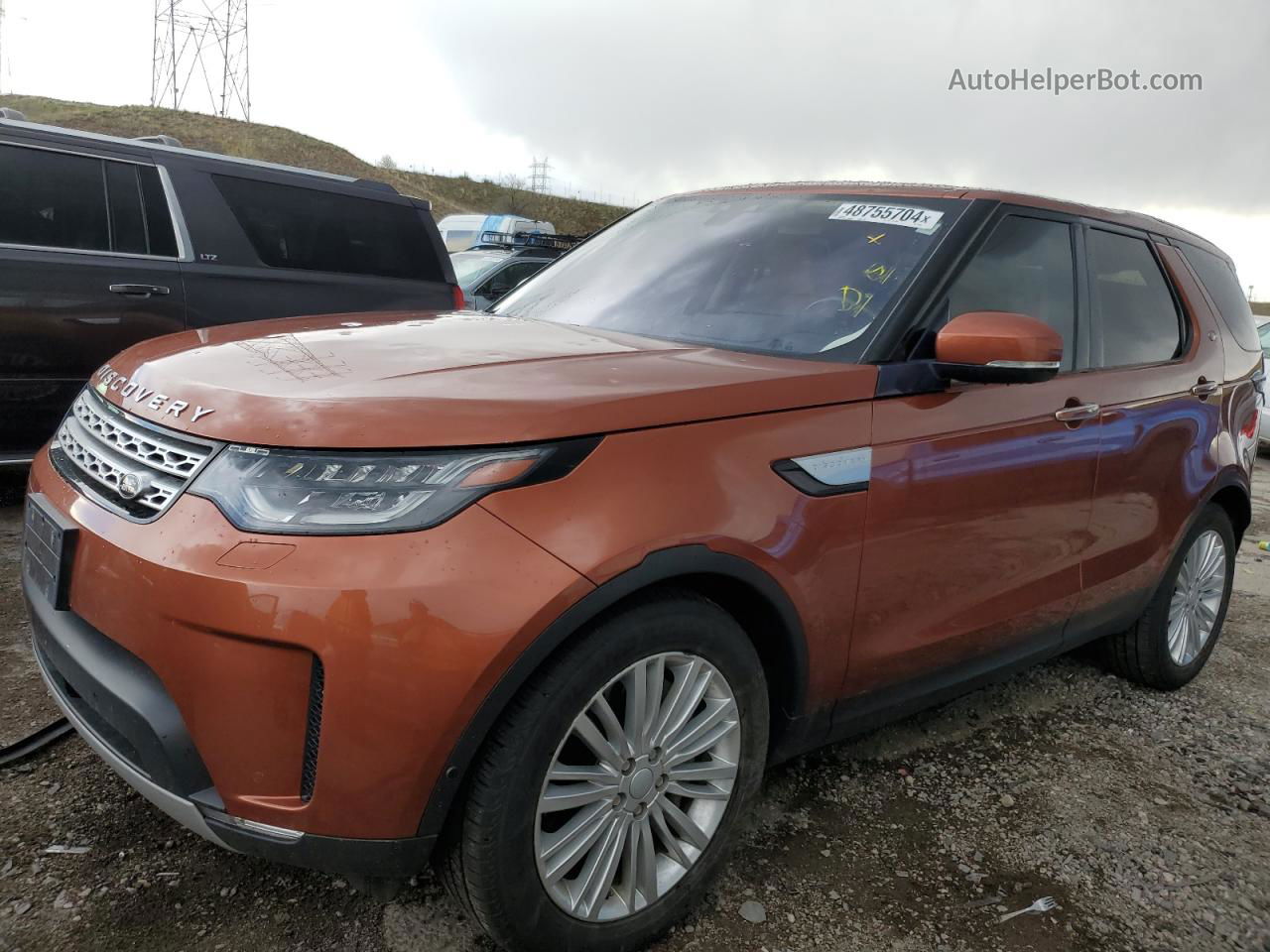 2019 Land Rover Discovery Hse Luxury Orange vin: SALRT2RV5K2413587