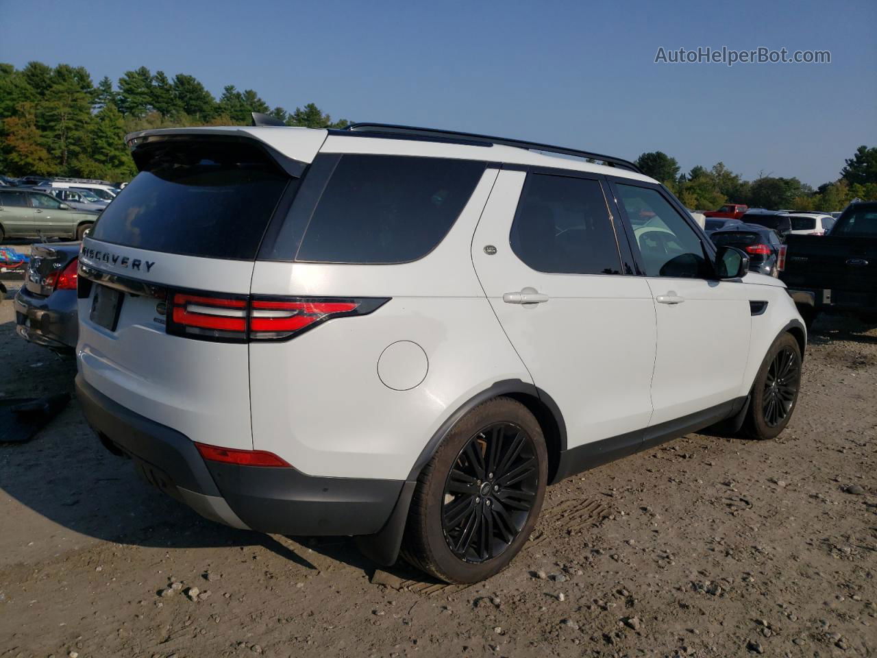 2019 Land Rover Discovery Hse Luxury White vin: SALRT2RV6K2401674