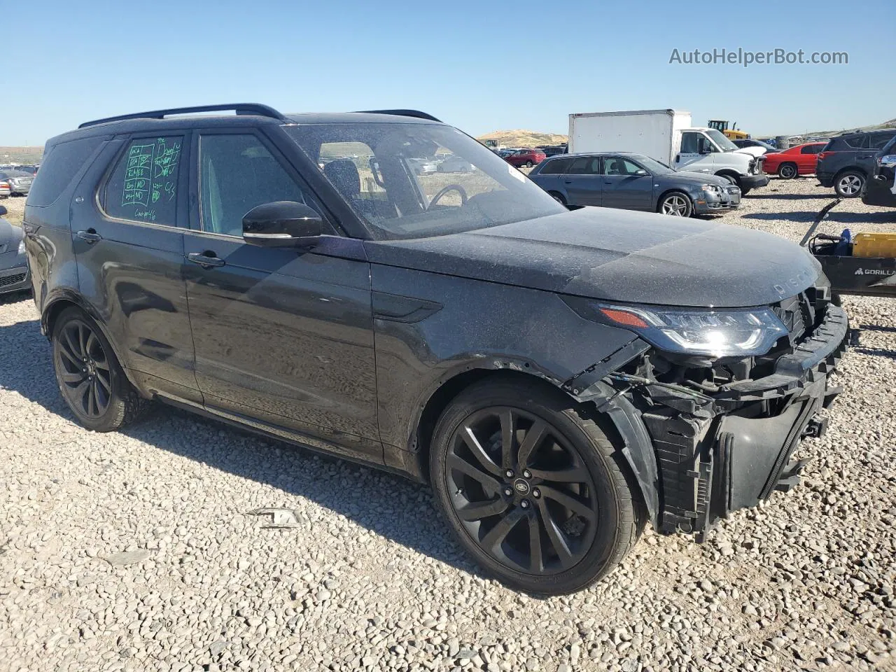 2019 Land Rover Discovery Hse Luxury Black vin: SALRT2RV6KA096134