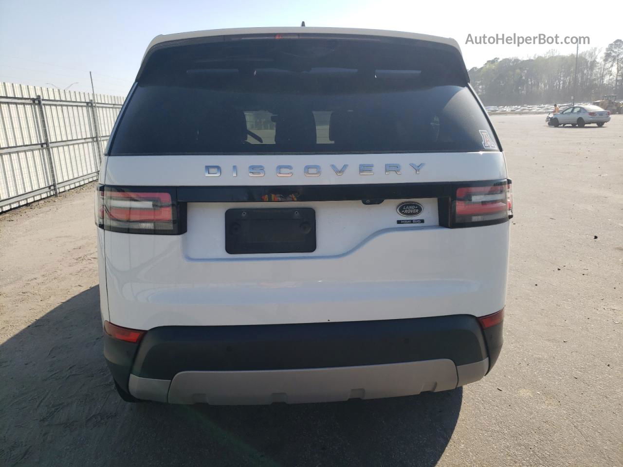 2019 Land Rover Discovery Hse Luxury White vin: SALRT2RV7K2400386