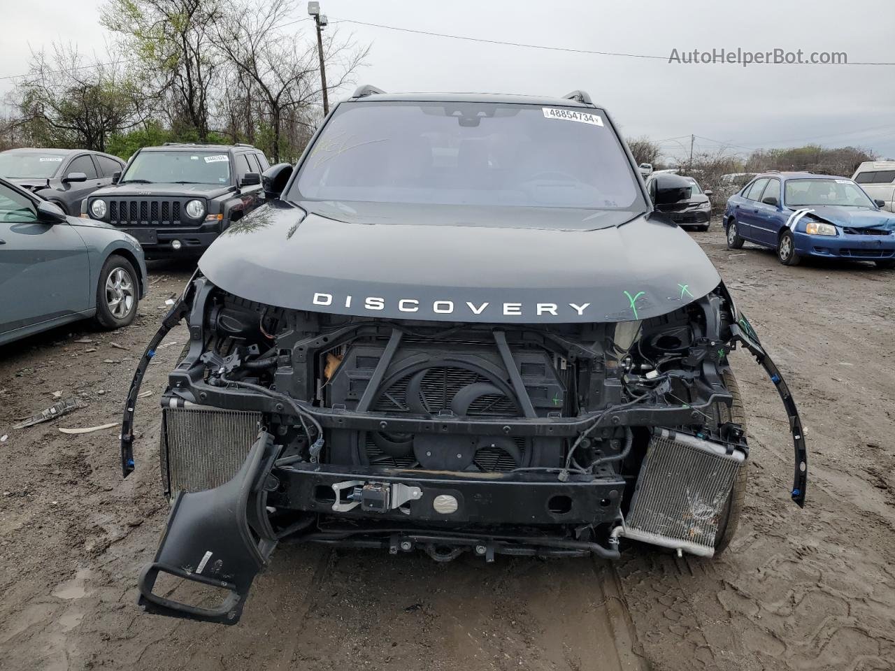 2019 Land Rover Discovery Hse Luxury Black vin: SALRT2RV7K2405653