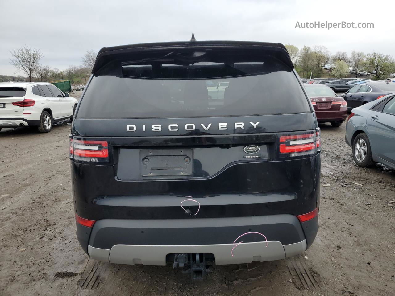 2019 Land Rover Discovery Hse Luxury Черный vin: SALRT2RV7K2405653
