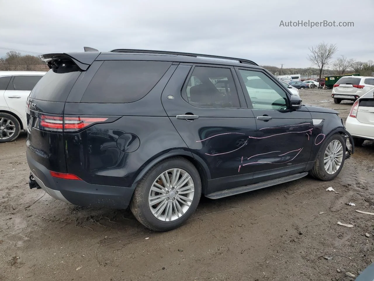 2019 Land Rover Discovery Hse Luxury Black vin: SALRT2RV7K2405653