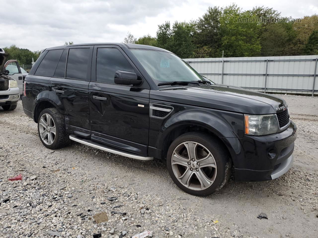 2011 Land Rover Range Rover Sport Hse Black vin: SALSF2D40BA299057