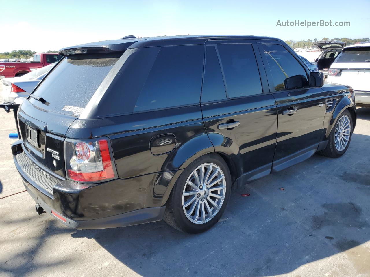 2011 Land Rover Range Rover Sport Hse Черный vin: SALSF2D41BA282669