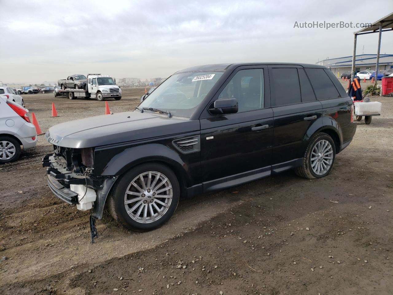 2011 Land Rover Range Rover Sport Hse Black vin: SALSF2D41BA282803