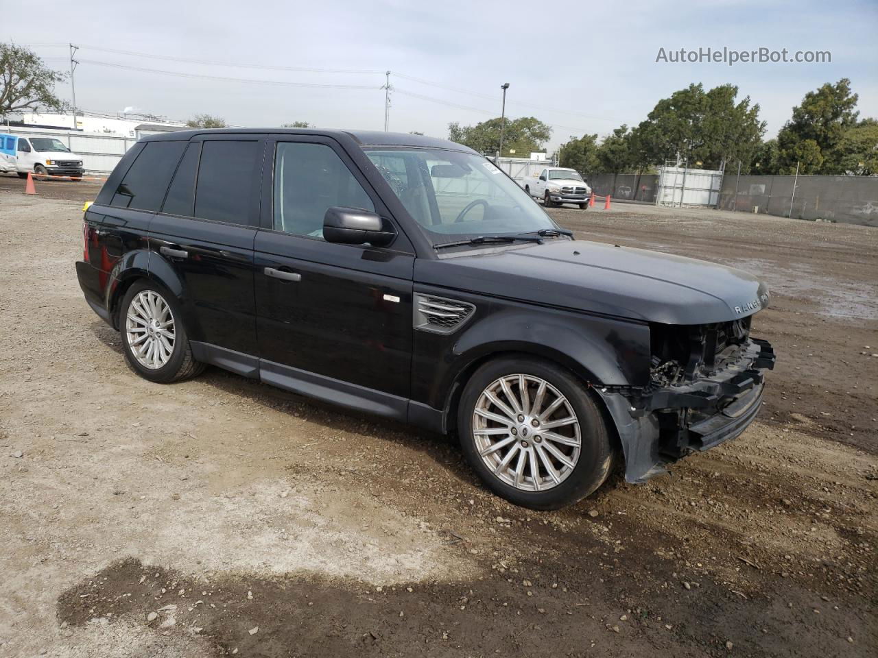 2011 Land Rover Range Rover Sport Hse Black vin: SALSF2D41BA282803