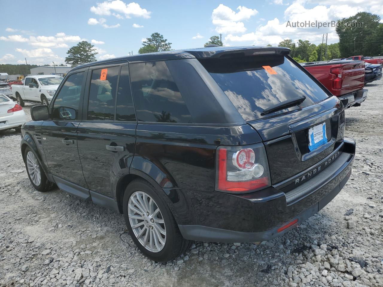 2011 Land Rover Range Rover Sport Hse Black vin: SALSF2D41BA292098