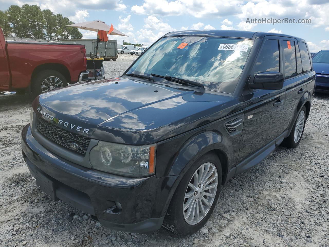 2011 Land Rover Range Rover Sport Hse Black vin: SALSF2D41BA292098