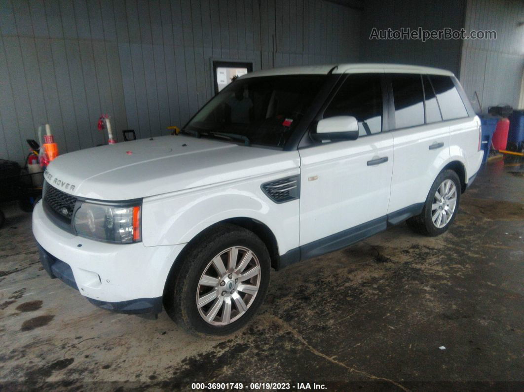 2011 Land Rover Range Rover Sport Hse White vin: SALSF2D41BA298323