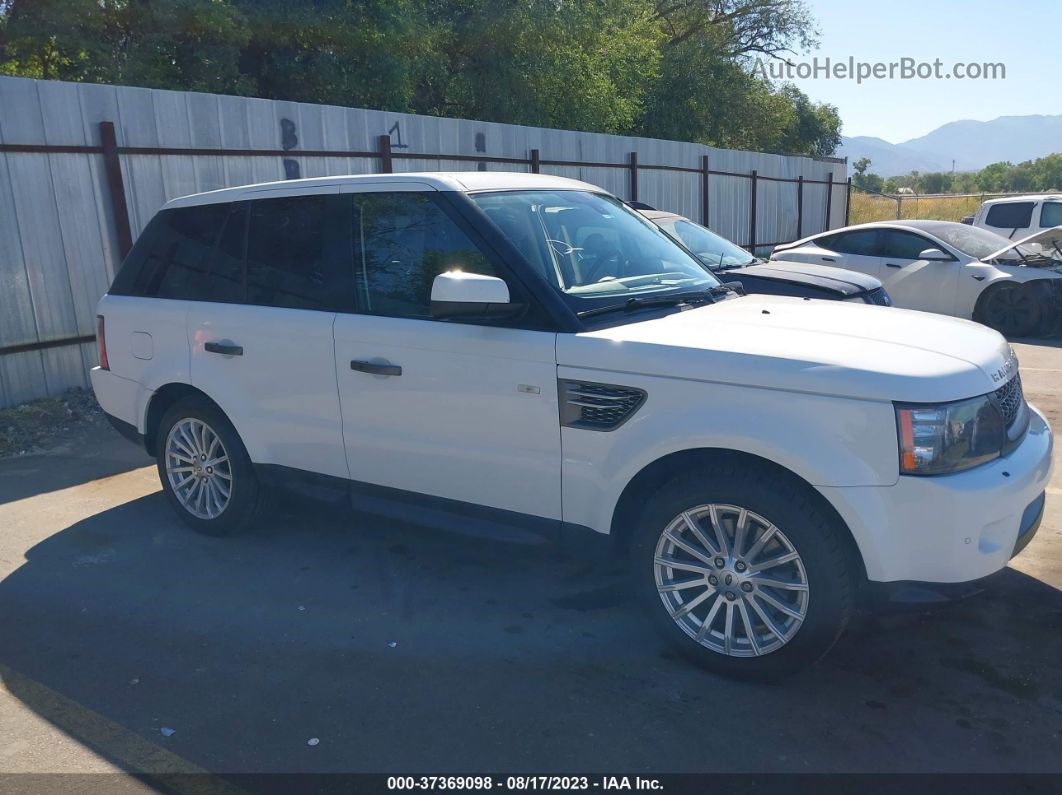 2011 Land Rover Range Rover Sport Hse White vin: SALSF2D41BA706867