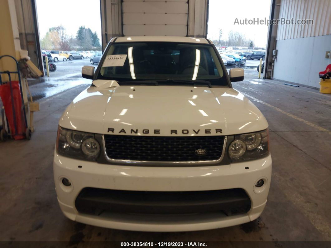 2011 Land Rover Range Rover Sport Hse White vin: SALSF2D42BA258980