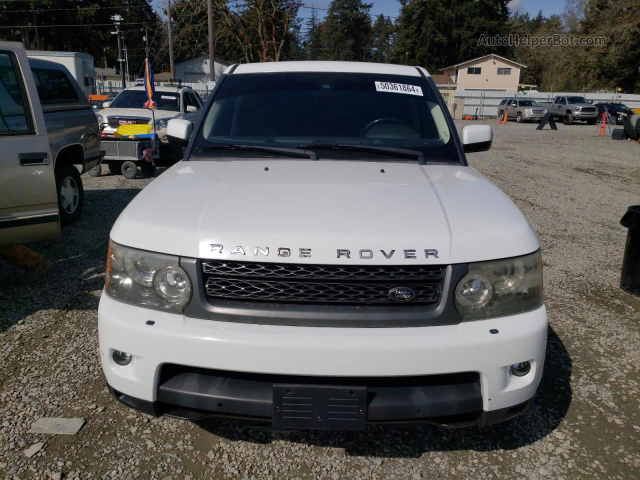 2011 Land Rover Range Rover Sport Hse Белый vin: SALSF2D42BA266240