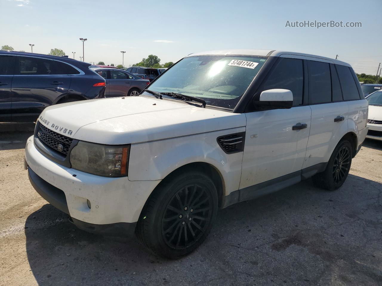 2011 Land Rover Range Rover Sport Hse White vin: SALSF2D43BA280521