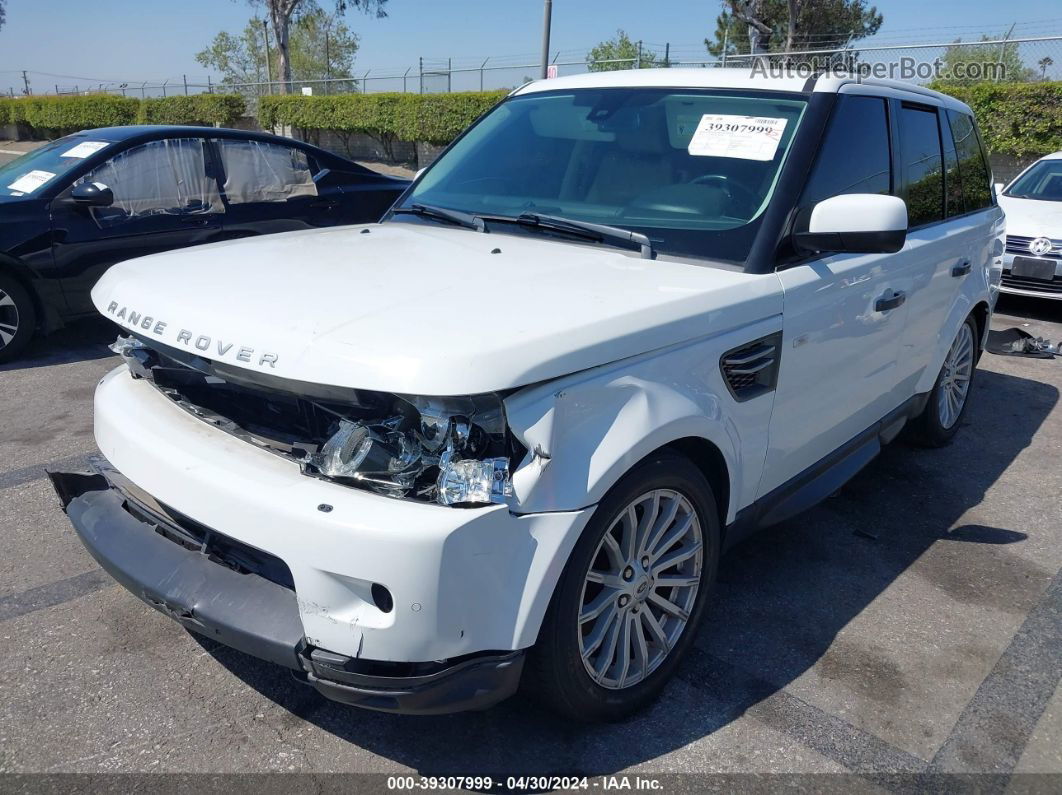 2011 Land Rover Range Rover Sport Hse White vin: SALSF2D43BA703047