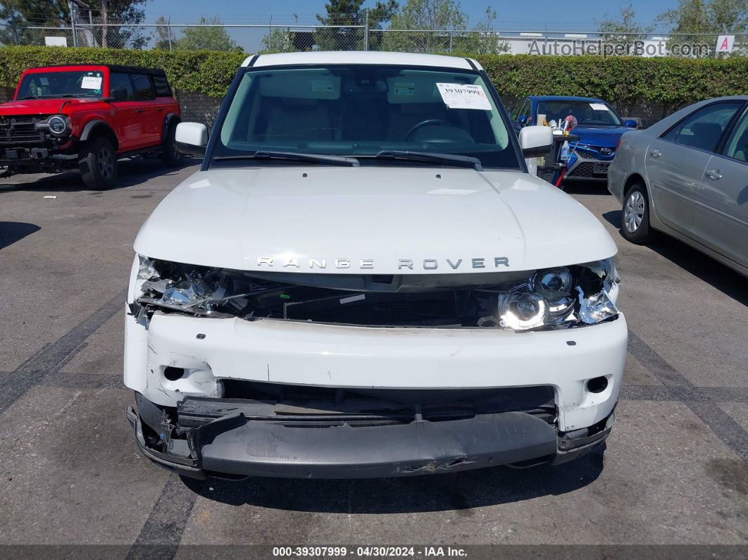 2011 Land Rover Range Rover Sport Hse White vin: SALSF2D43BA703047