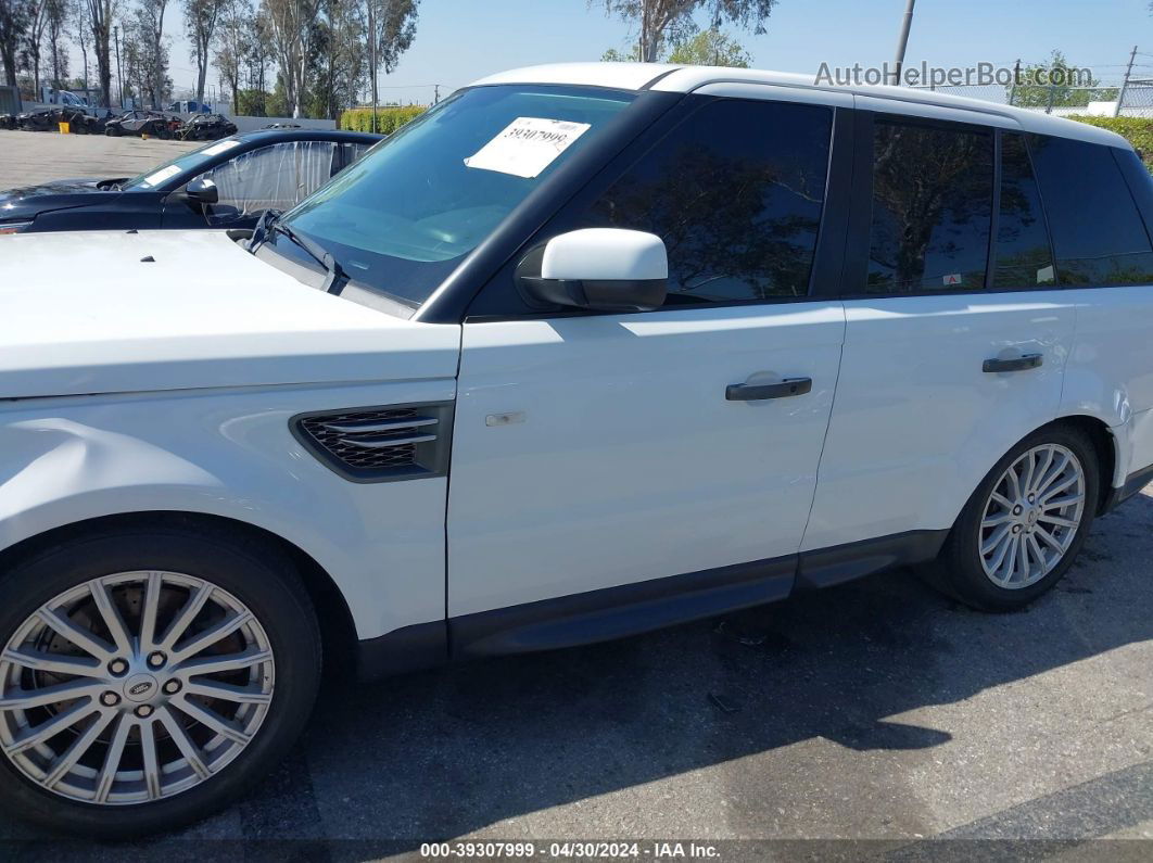 2011 Land Rover Range Rover Sport Hse White vin: SALSF2D43BA703047